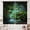 Fantasy-5, variant on Stars Fantasy Forest Curtain Drapes 2 Panels Set Rod Pocket Magic Trees Trunk Bright Moon for Living Room Bedroom Decor