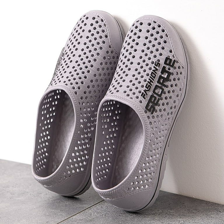 LBECLEY Men Water Sandals Men Sandal Beach Non Slip Garden Men