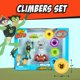 thumbnail image 2 of Set de figuras de acción Wild Kratts Climbers con 4 discos, 8 piezas, 2 of 8