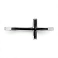 thumbnail image 4 of Auriga Fine Jewelry 925 Sterling Silver Antiqued Sideways Cross Ring Size 8 for Women, 4 of 5