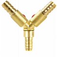 thumbnail image 2 of Fuel Air Oil Compatibility, Y Shaped Shut-off Ball Valve for Safe and Firm Hose Connections, 2 of 5