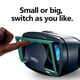 thumbnail image 4 of VRG Pro+ 3D VR Auriculares Gafas de realidad virtual inteligentes para teléfono (Blu-ray), 4 of 9