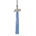 thumbnail image 2 of Class Act Graduation Graduation Tassel - 2020 - Silver Charm - 3 Color, Blue / Orange / White, 2 of 9