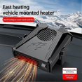 thumbnail image 3 of 300w Portable Car Fan Heater Vehicle Heating Windscreen Defroster Demister Black 24v_Gift, 3 of 5