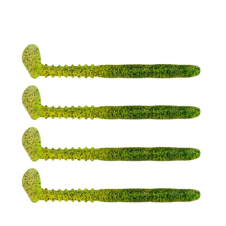 7829 4Pcs Soft Swimbait Worm Baits T Tail Soft Baits Artificial Fishing Lures