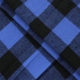 thumbnail image 4 of JTSRKL Mens Plaid 3/4 Sleeve Shirts Turn Down Button Front Lightweight Classic Daily Tees Stretchy Soft Summer Casual Business Daily Tops, 4 of 7