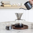 thumbnail image 5 of ShenMo Stainless Steel Double Filter Mug (Small Base, Coffee Maker Not Included), Rust Free Paperless Filter, Manual Filter, Glass Drip Coffee Maker, Coffee Gift, 5 of 5
