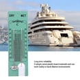 thumbnail image 3 of Termómetro De Bulbo Seco Y Húmedo, Medidor De Humedad Y Temperatura Marina Fácil De Usar De Alta Precisión Para Barcos, 3 of 7