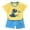 C, variant on Toddler Boys Summer 2-Piece Outfit Crew Neck Short Sleeved 3D Print T Shirt and Shorts Outfits Set Size 18-24 Months ,White