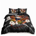 thumbnail image 1 of Butterfly And Death Moth Bedding Set For Girls Gothic Skull Boho Comforter Cover Decor Bedroom Sun and Moon Pattern Duvet Cover, 1 of 7