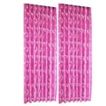 thumbnail image 2 of Ctnporpo 2 PCS Vines Leaves Tulle Door Window Curtain Drape Panel Sheer Scarf Valances Blackout Curtain Sheer Curtain, 2 of 4