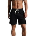 thumbnail image 7 of Vetsdori Cargo Shorts for Men Athletic Pockets Short Pants Relaxed Fit Elastic Waist Summer Fashion,Ropa Cotton Mens Shorts Workout, 7 of 7