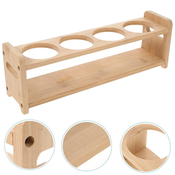 SWETRACE Simple Design Bamboo Rack Khaki 1Pack 13.36X3.93X3.14In
