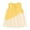 Yellow, variant on Little Girls Dresses Casual Sleeveless Patchwork Playful Comfortable Daily Wear And Outdoor Activities Girls Beach Dress Size 5-6T