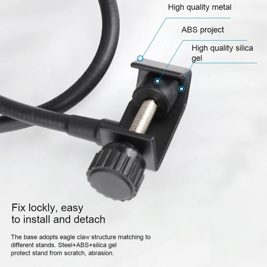 Studio Microphone Windscreen Microphone Blowout Filter with Double Layered Metal Net for Clear Auditory