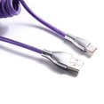 thumbnail image 2 of Cable Spring Teclado mecánico Type-C USB Aviation Wire Black 2pcs, 2 of 9