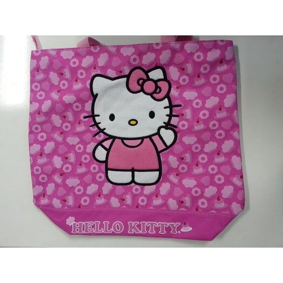 Tote Bag - Hello Kitty - Pink Cupcakes New 822276