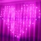 thumbnail image 1 of Love Heart / Butterfly Shape Hanging LED Window Cortina Cadena de luz Impermeable Serie de lámparas para el hogar kenally JR0688-05, 1 of 7