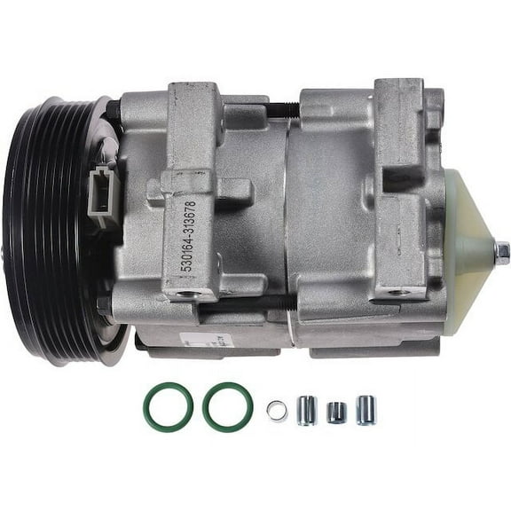 A/C Compressor - Compatible with 1994 - 2004 Ford Mustang 1995 1996 1997 1998 1999 2000 2001 2002 2003