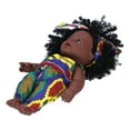 thumbnail image 1 of Muñeca De Vinilo, Muñecas Reborn Negras Suaves Y Ecológicas De 35 Cm, ​​​​para Niñas De 3 Años Mayores, Regalos De Cumpleaños Para Niños, 1 of 7
