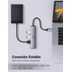 thumbnail image 4 of HUB USB-C 4 en 1 UGREEN CM473 USB-A 3.0 5Gbps + 1 soporte USB C, 4 of 7