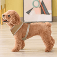thumbnail image 4 of MoNiBloom No Pull Dog Harness, Pet Vest Adjustable Mesh Breathable Harnesses for Dogs Walking, Light Brown S, 4 of 8