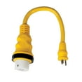 thumbnail image 2 of Marinco 150SPP LED Pigtail 50A 125/250V Female (Boat) to 15A 125 Male (Dock) Adapter, 2 of 2