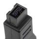 thumbnail image 3 of Methold ABS Black Fire Wire 800 a 400 Adaptador Convertidor Conector de 6 pines a 9 pines Teléfono y Comunicación, 3 of 6