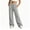Gray, variant on Girl's Wide Leg Sweatpants Elastic High Waisted Loose Pants with Pockets Solid Color Atheltic Casual Drawstring Sweat Pants 5-14 Years