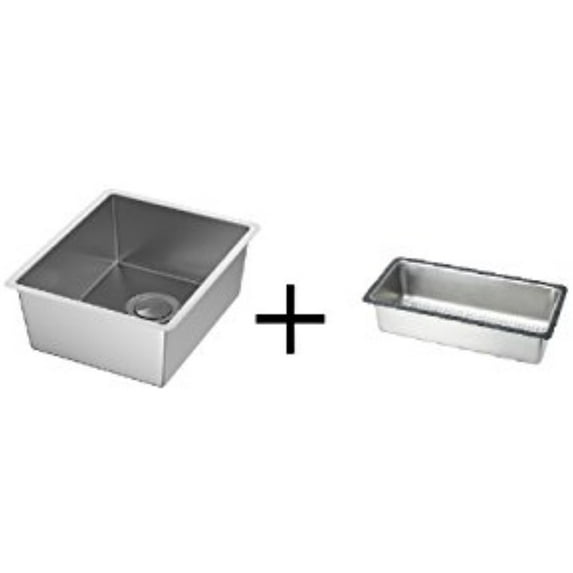 Ikea Sink, stainless steel , Colander, stainless steel