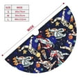 thumbnail image 3 of Sikiie Astronauts in sport 30-48 inches {designName} Print Christmas Tree Skirt Snowman Xmas Tree Skirt with Edge Christmas Decorations for Holiday Party48", 3 of 7