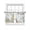 light blue-green, variant on Gray Easter Bunny Sheer Curtains 63 Inch Length 2 Panels Set Window Treatments, Spring Easter Eggs Floral Wooden Rod Pocket Semi Curtains for Living Room/Bedroom/Kitchen Décor, 104"W x 63"L