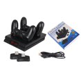 thumbnail image 1 of Cargador del soporte del soporte del gamepad de la base de carga del controlador del juego con indicador para el controlador PS4 Vogacara EL5380-00B, 1 of 2