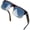W05 - Brown Frame Blue Lenses, variant on Square Sunglasses Polarized Men Women UV Protection Designer Sun Glasses for Driving Summer Beach Gradient Blue Lens