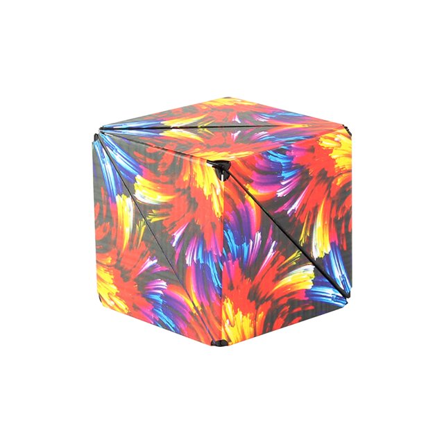 Bloques De Construcción Magnéticos Cubo magnético cambiable 3D Regalos de vacaciones Juegos educativos divertidos (Flor) Tmvgtek Libre de BPA