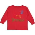 thumbnail image 3 of Inktastic Grandad Grandkids Handprints Boys or Girls Long Sleeve Toddler T-Shirt, 3 of 5