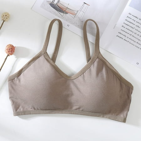 

Binpure Women Sports Bra Spaghetti Strap Underwear with Detachable Pads