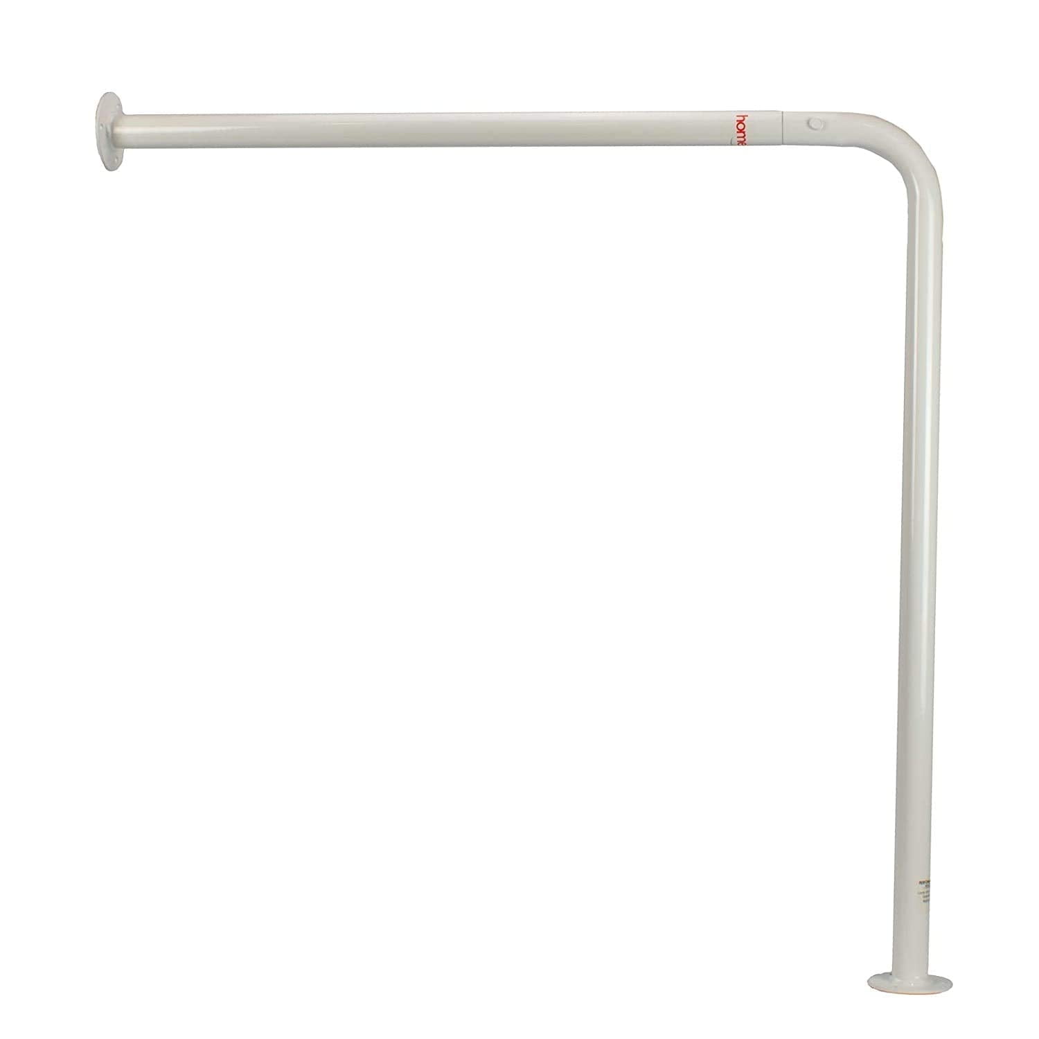 Homecraft Ringwood Wall to Floor Grab Rail, 30"x30.75", 1 Pack