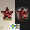 thumbnail image 4 of Star Night Light Auto On/Off Plug-in Wall Light with Light Sensor Warm White LED for Home Party Maple Leaves and Fireflies, 4 of 6