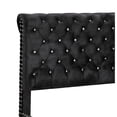 thumbnail image 7 of Glory Furniture Maxx Velvet Upholstered Full Bed in Black, 7 of 7