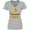 Athletic Heather, variant on Inktastic Clearwater Florida Orange in Heart Women's V-Neck T-Shirt