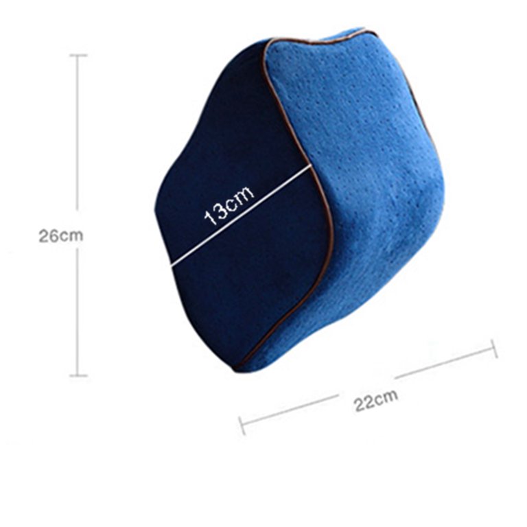 Orthopedic Memory Foam Lumbar Back Support Cushion & Headrest