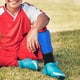 thumbnail image 5 of 1 par de espinilleras de fútbol para niños con protección para el tobillo. Espinilleras juveniles para niños y niñas. Equipo de protección para fútbol. Funda protectora resistente para espinilleras., 5 of 5