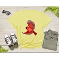 thumbnail image 5 of Cute Flying Northern Red Cardinal Bird Redbird Wings T-Shirt Cardinal Bird Lover Gift T Shirt for Men Women Kids Boys Girls Graphic Tshirt, 5 of 8