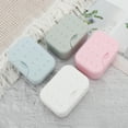 thumbnail image 6 of Unique Bargains 1 Pc Portable Soap Holder Blue Soap Holder for Bathroom 4.33"x3.15"x1.97", 6 of 6