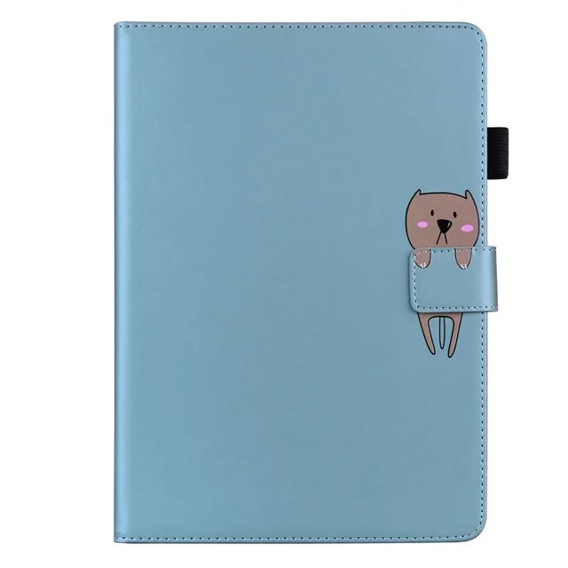 Étui pour Samsung Galaxy Tab A9 Plus, Couverture Magnétique, Portefeuille Livre, Support, Jolie Tablette, Funda pour Galaxy Tab A9 A 9 A9 Plus, Étui 2023 Bleu Tab A9 Plus (11 Pouces)