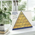 thumbnail image 2 of ADALE John R. Wooden Motivational Poster The Pyramid of Success Canvas Poster Wall Art Decor Print for Living Room Bedroom Decoration Framed 20x16 Inch, 2 of 6