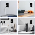 thumbnail image 6 of Black 15A GFCI Outlet with USB Ports(Type A & C, 4.8A/24W Total Output), GFI Electrical Outlet with 2 USB Charging Ports- Self-Test Tamper-Resistant with LED Indicator, ETL Listed, 1Pack, 6 of 16