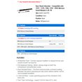 thumbnail image 2 of Rear Shock Absorber - Compatible with 1975 - 1978, 1986, 1992 - 2005 Mercury Grand Marquis 5.8L V8 1976 1977 1993 1994 1995 1996 1997 1998 1999 2000 2001 2002 2003 2004, 2 of 2