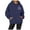 A-Navy, variant on 2025 Puawkoer Hooded sweater 1pc Sweatshirt Maple Leaf White Fox Hoodie Women Sweatshirt Women Jackets Fall Fashifor Women 2025 Trendy Zip Up Jackets for Women Women's Casual Fashion Print Hooded Lon